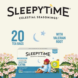 Foto 2 | Té De Hierbas Celestial Seasonings Sleepytime Extra 20 Bolsitas De Té - Venta Internacional.