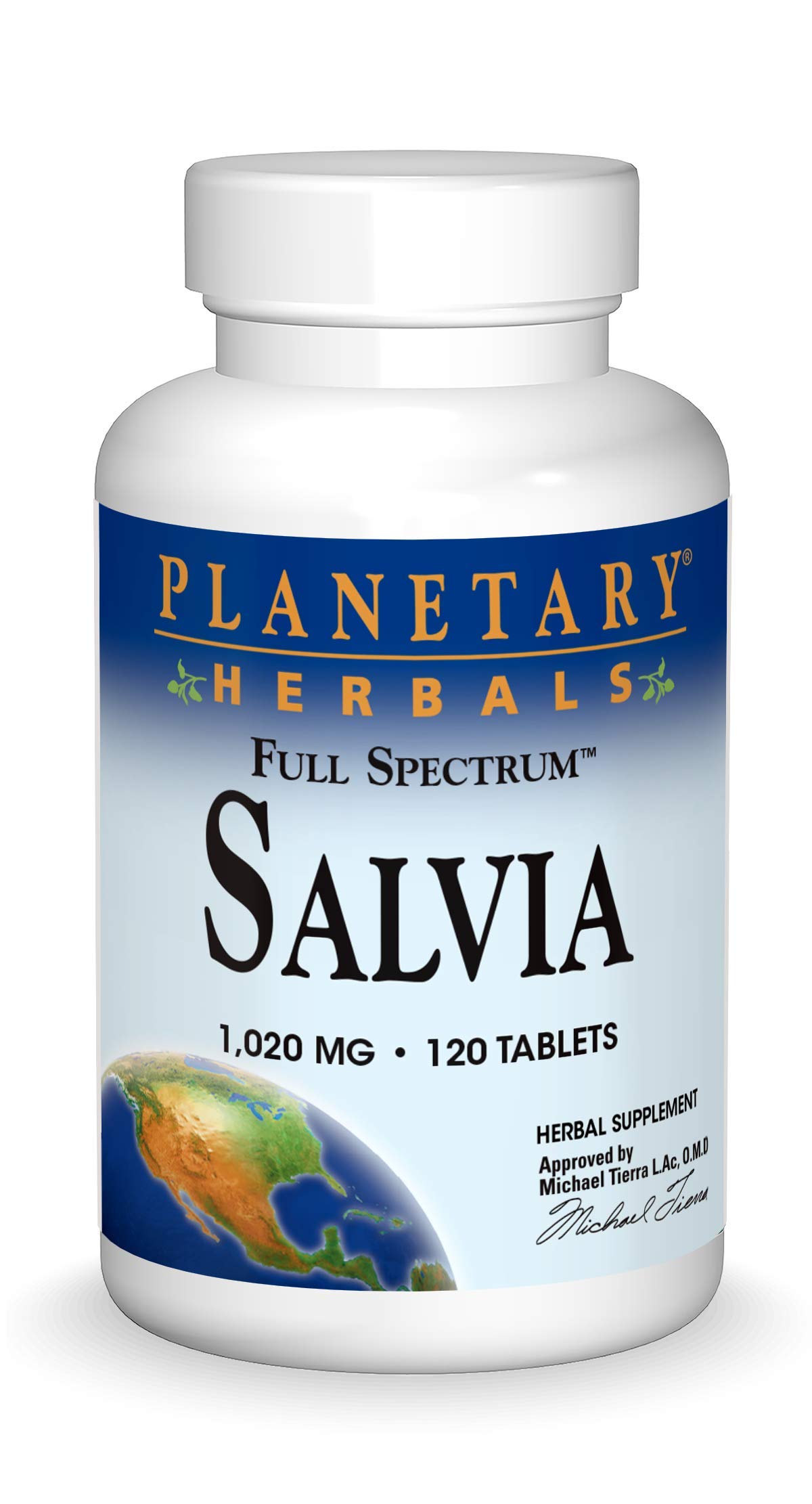 Foto 2 pulgar | Suplemento Planetary Herbals Salvia 1 02 G 120 Comprimidos - Venta Internacional.