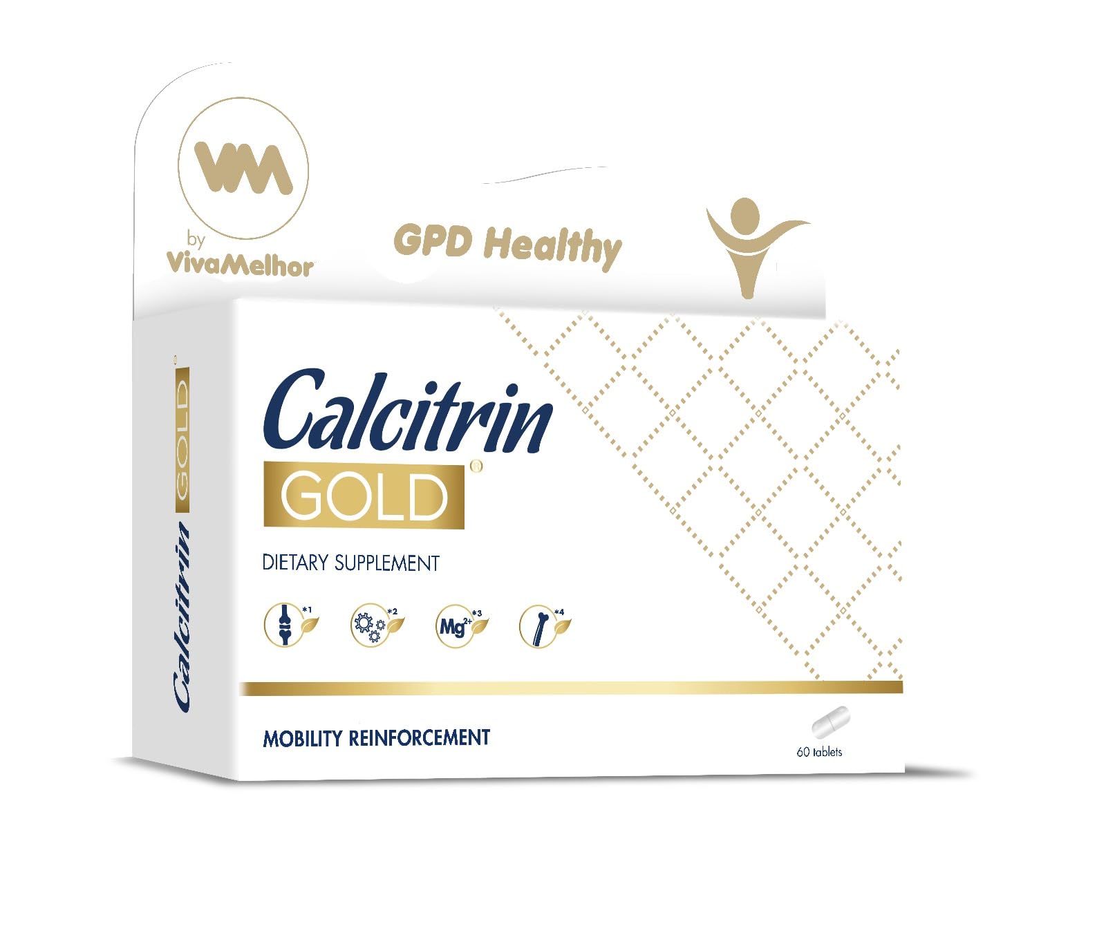 Foto 1 | Suplemento Soy Sano Calcitrin Gold 60 Capsulas - Venta Internacional