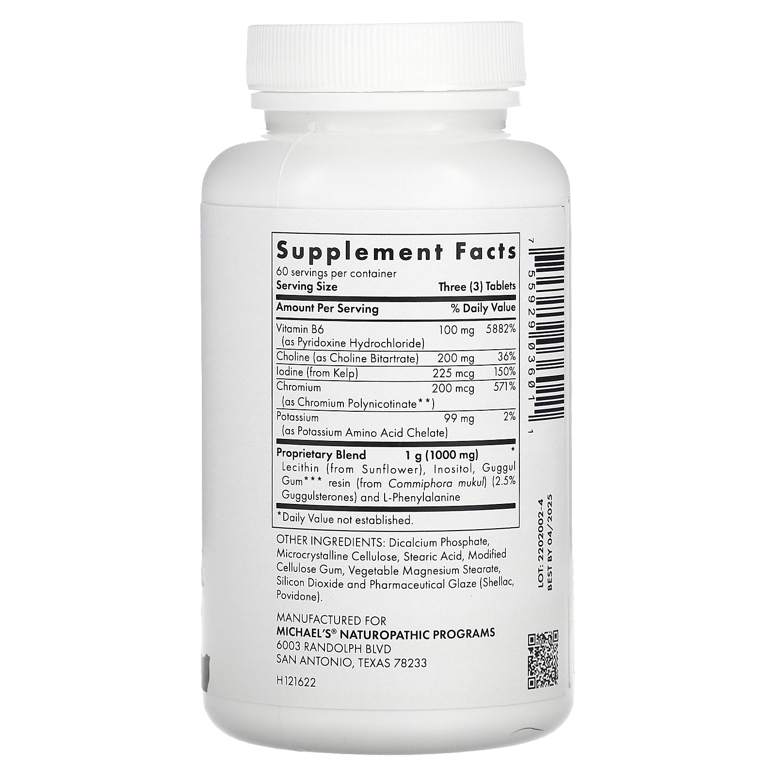 Foto 2 | Suplemento Michael's Health Factors Fast Metabolism Factors 180 Comprimidos - Venta Internacional.
