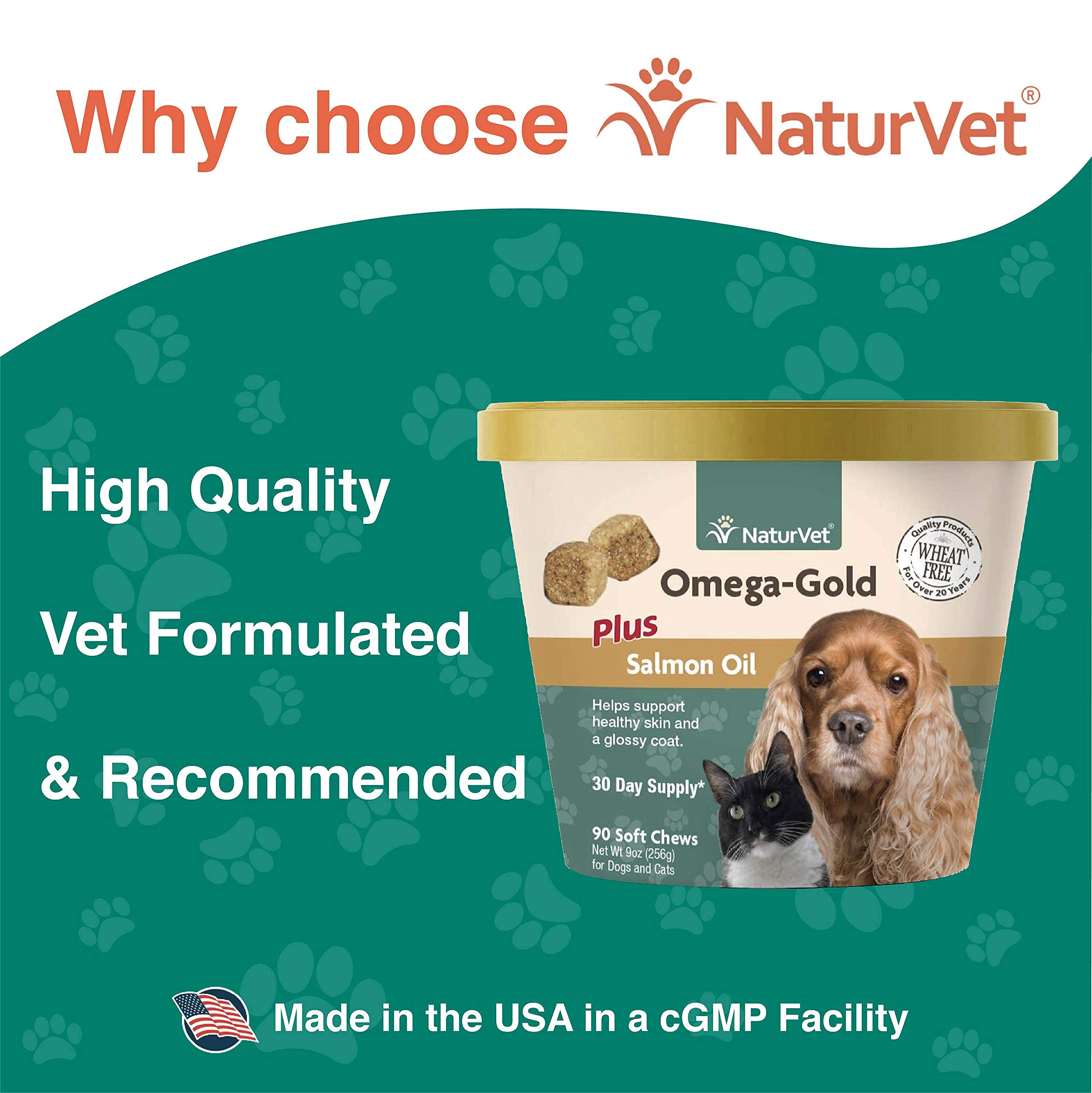 Foto 4 | Suplemento Naturvet Omega-gold Plus De Aceite De Salmón Para 90 Comprimidos Masticables - Venta Internacional.