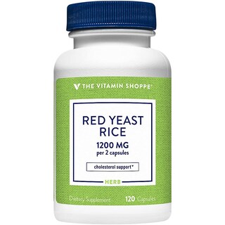 Foto 2 | Suplemento The Vitamin Shoppe De Arroz De Levadura Roja 1200 Mg 120 Cápsulas - Venta Internacional.