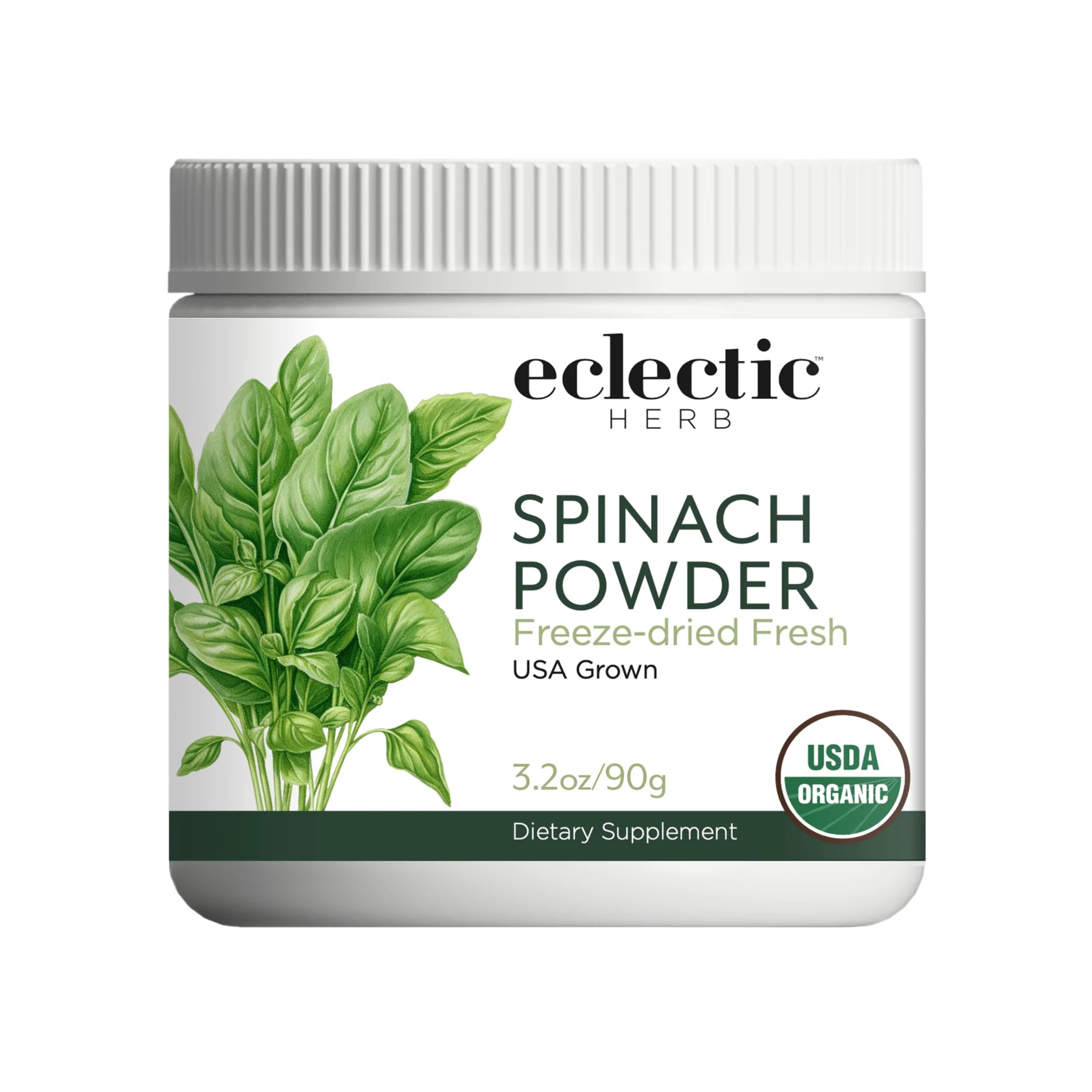 Foto 1 | Espinaca En Polvo  Hierba Ecléctica  90 G  Orgánica  Cultivada Localmente - Venta Internacional.