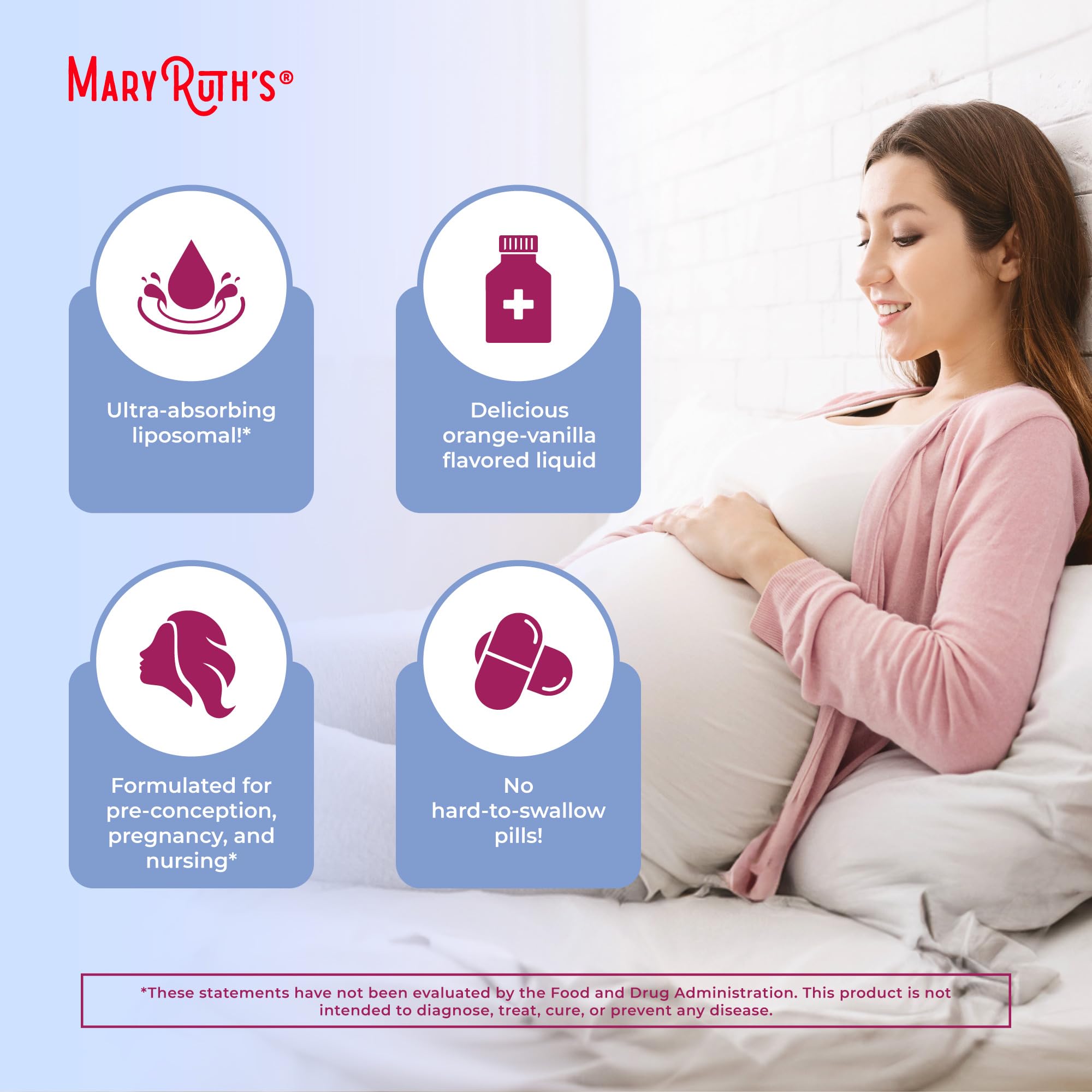 Foto 5 pulgar | Multivitamínico Prenatal Y Posnatal Maryruth Organics - Venta Internacional.