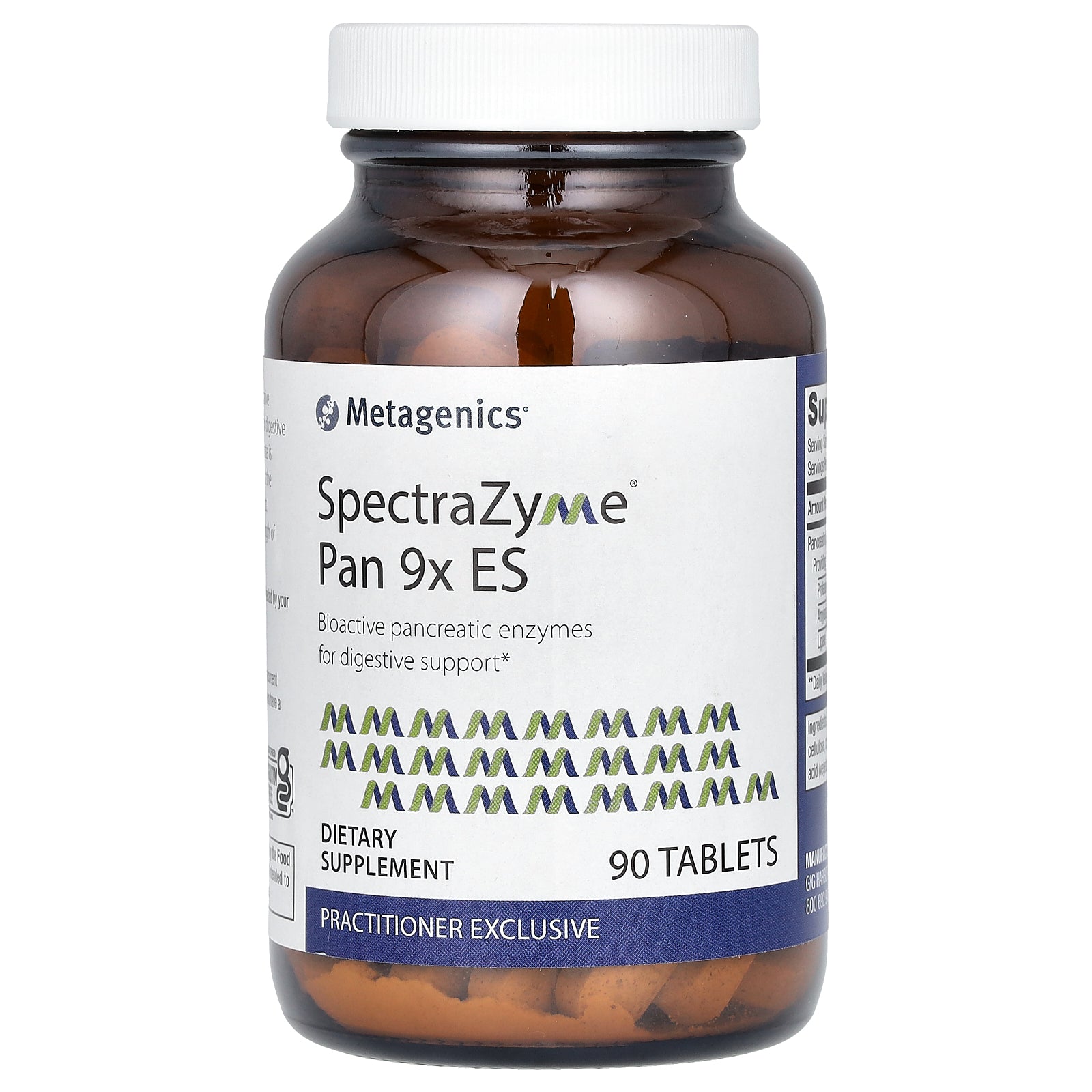 Foto 2 pulgar | Suplemento Metagenics Spectrazyme Pan 9x Es 90 Comprimidos - Venta Internacional.