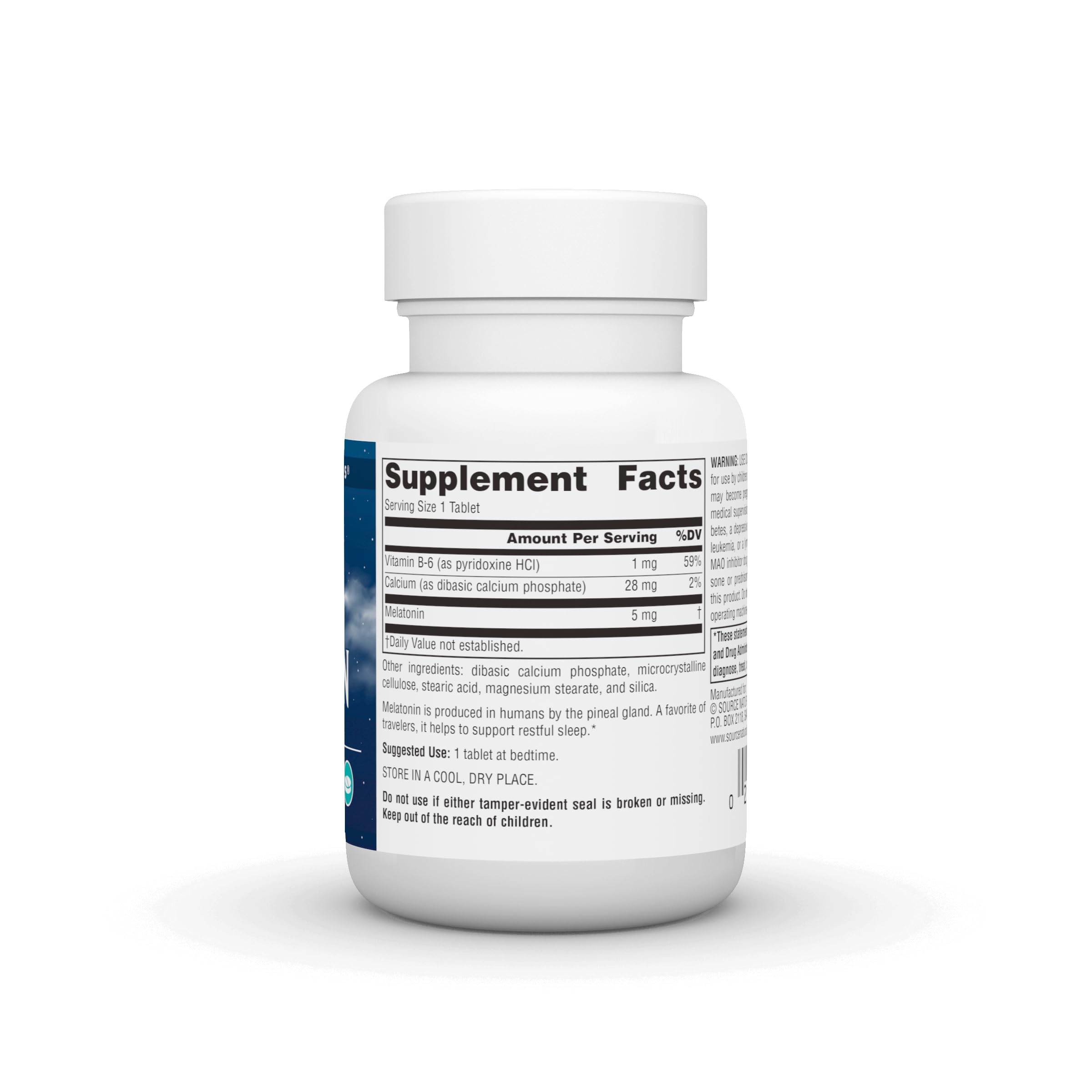 Foto 3 pulgar | Supplement Source Naturals Sleep Science Melatonina 5 Mg - Venta Internacional.