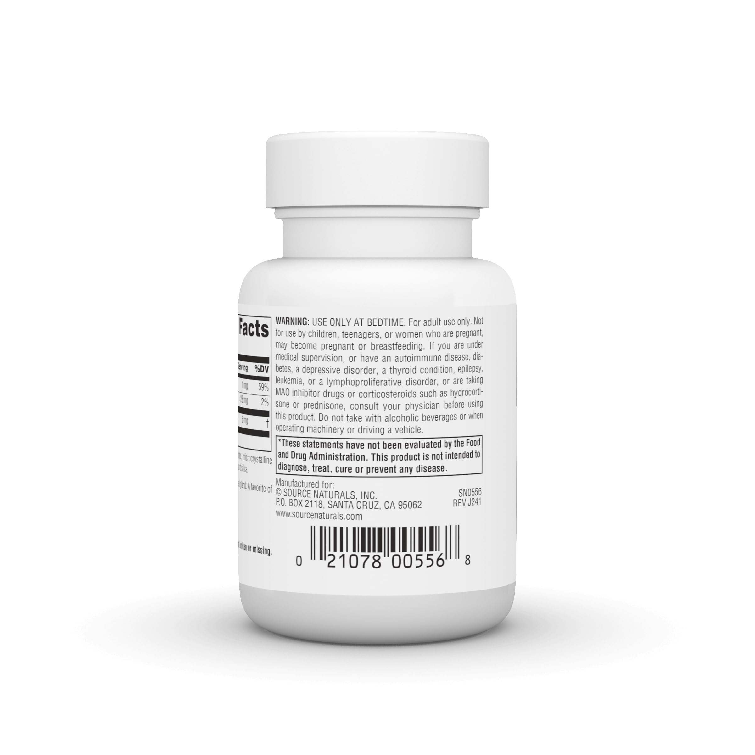 Foto 4 pulgar | Supplement Source Naturals Sleep Science Melatonina 5 Mg - Venta Internacional.
