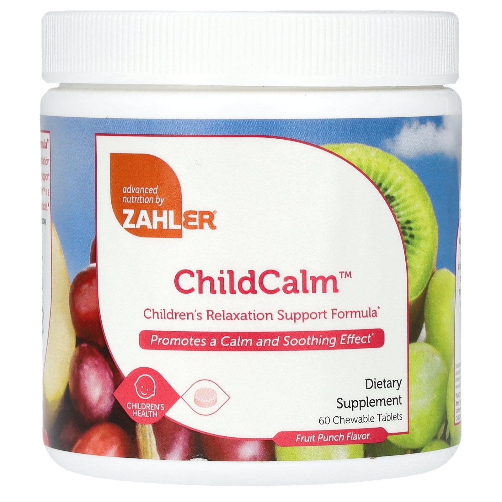 Foto 2 pulgar | Suplemento Zahler Childcalm Children's Relaxation 60 Comprimidos - Venta Internacional.
