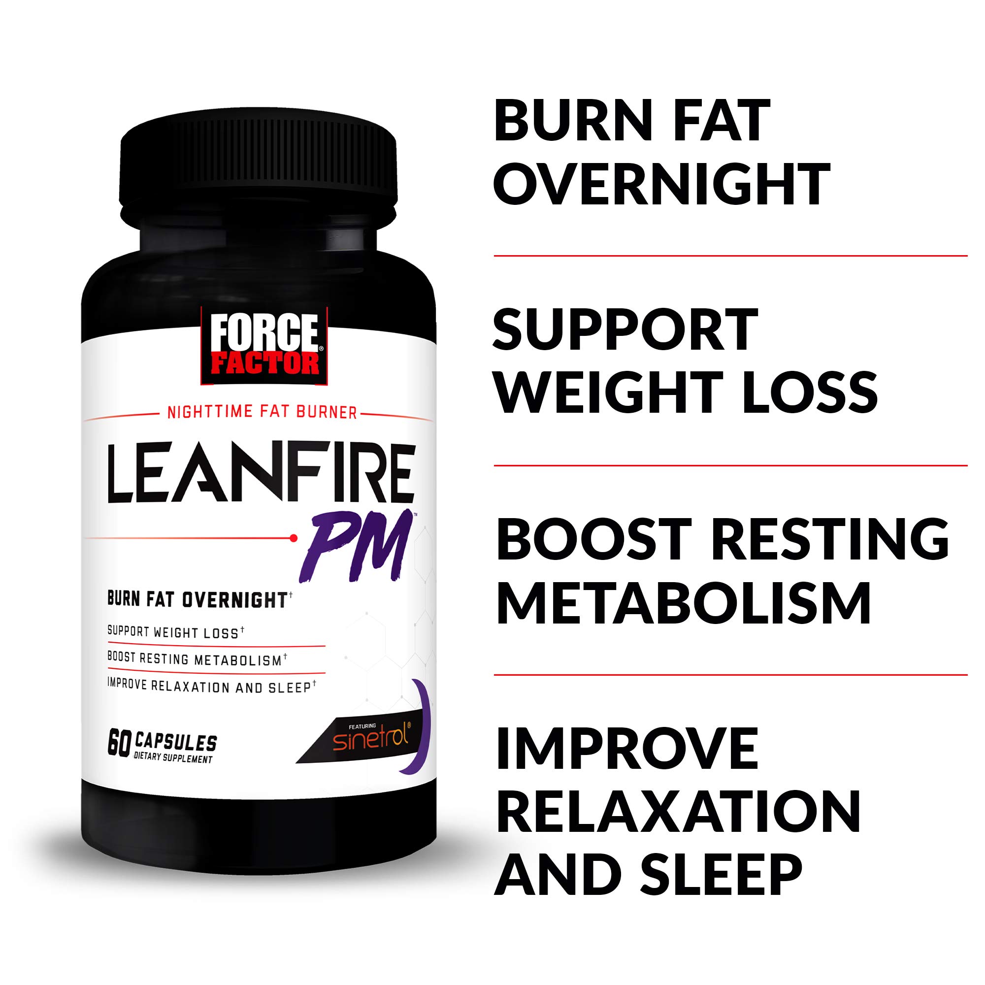 Foto 3 pulgar | Píldoras Para Bajar De Peso Force Factor Leanfire Pm 60 Cápsulas - Venta Internacional.