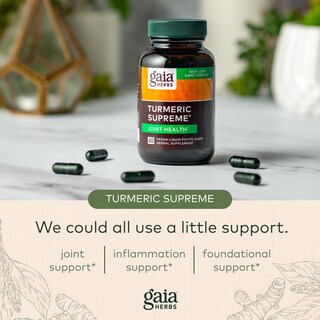 Foto 3 | Suplemento Gaia Herbs Turmeric Supreme Joint Health 120 Cápsulas - Venta Internacional.