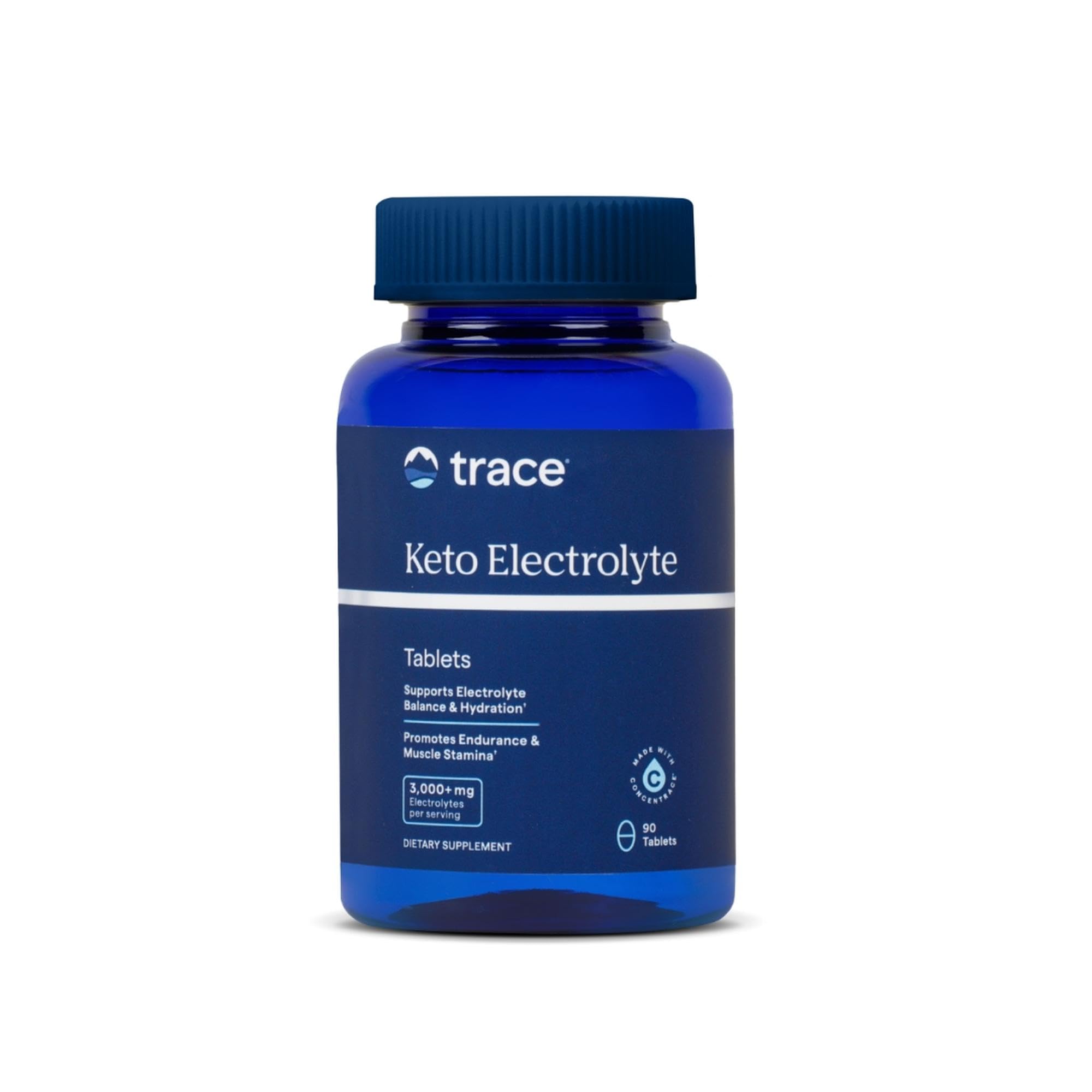 Foto 2 pulgar | Suplemento Electrolítico Trace Minerals Keto 90 Tabletas - Venta Internacional.