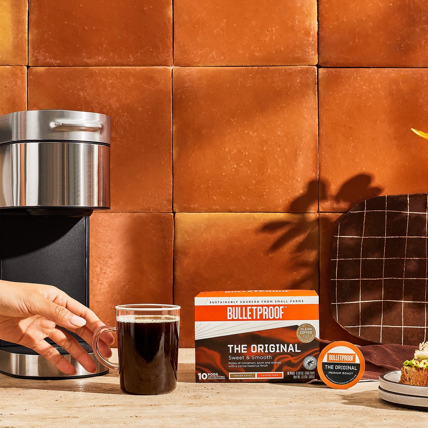 Foto 4 pulgar | Cápsulas De Café Bulletproof Original Medium Toast X10 - Venta Internacional.