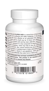 Foto 2 | Supplement Source Naturals Ácido R-lipoico 100 Mg - 60 Comprimidos - Venta Internacional.