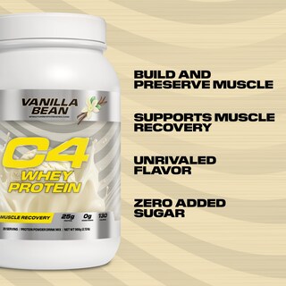 Foto 3 | Proteína De Suero De Leche En Polvo Cellucor C4 Vainilla 25 G De Proteína - Venta Internacional.
