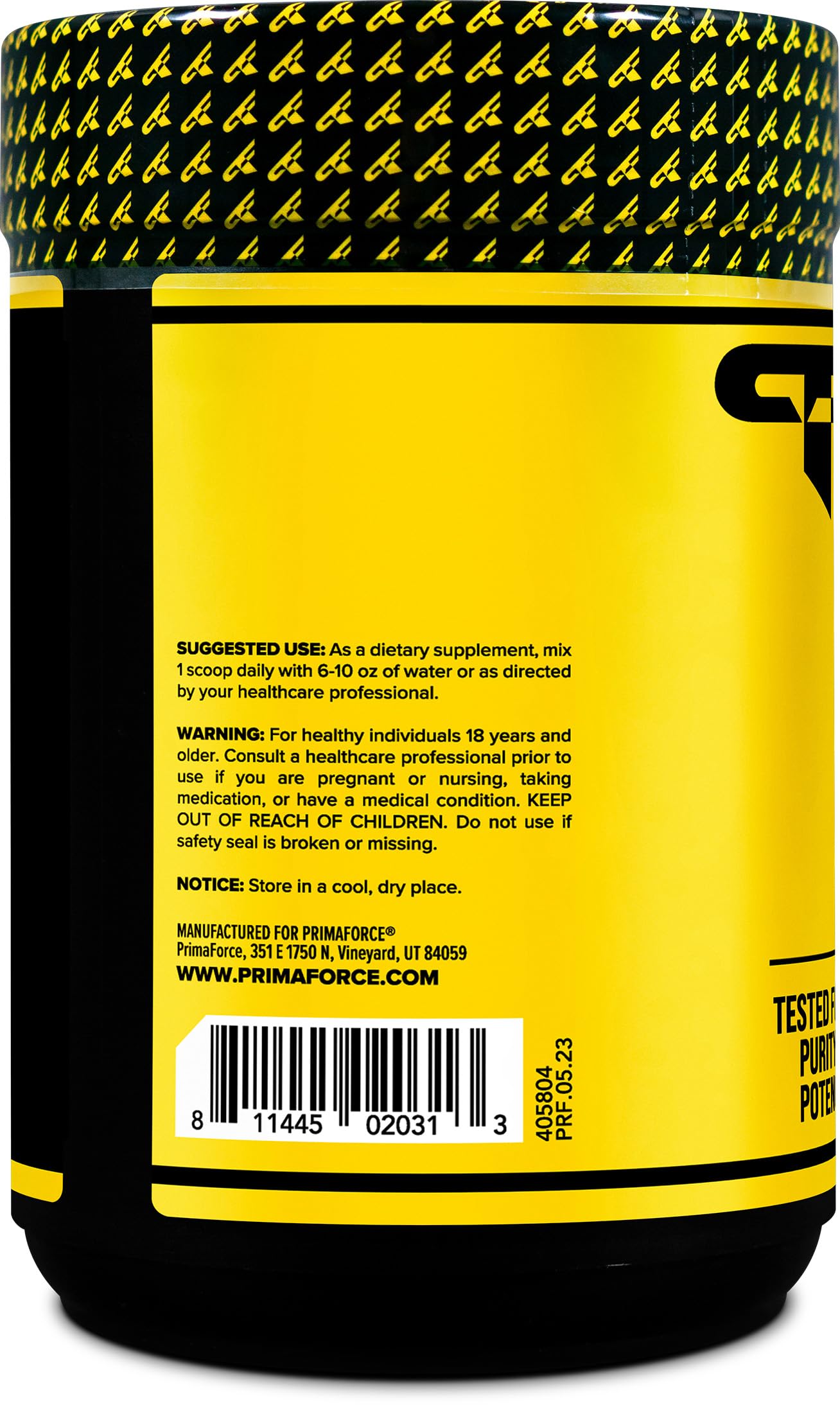Foto 4 pulgar | Suplemento Primaforce L-glutamina En Polvo 500 G - Venta Internacional.