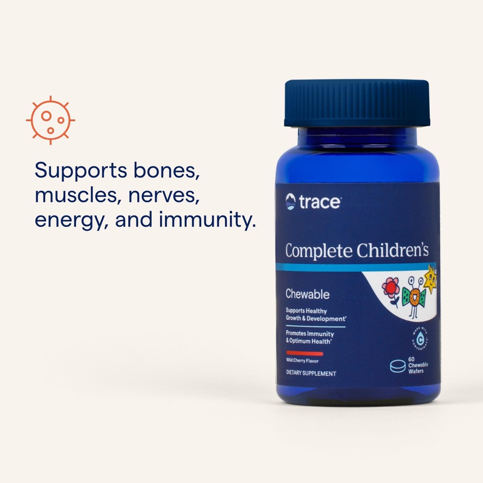 Foto 5 pulgar | Minerales Traza Masticables Multivitamínicos Complete Children 60 - Venta Internacional.
