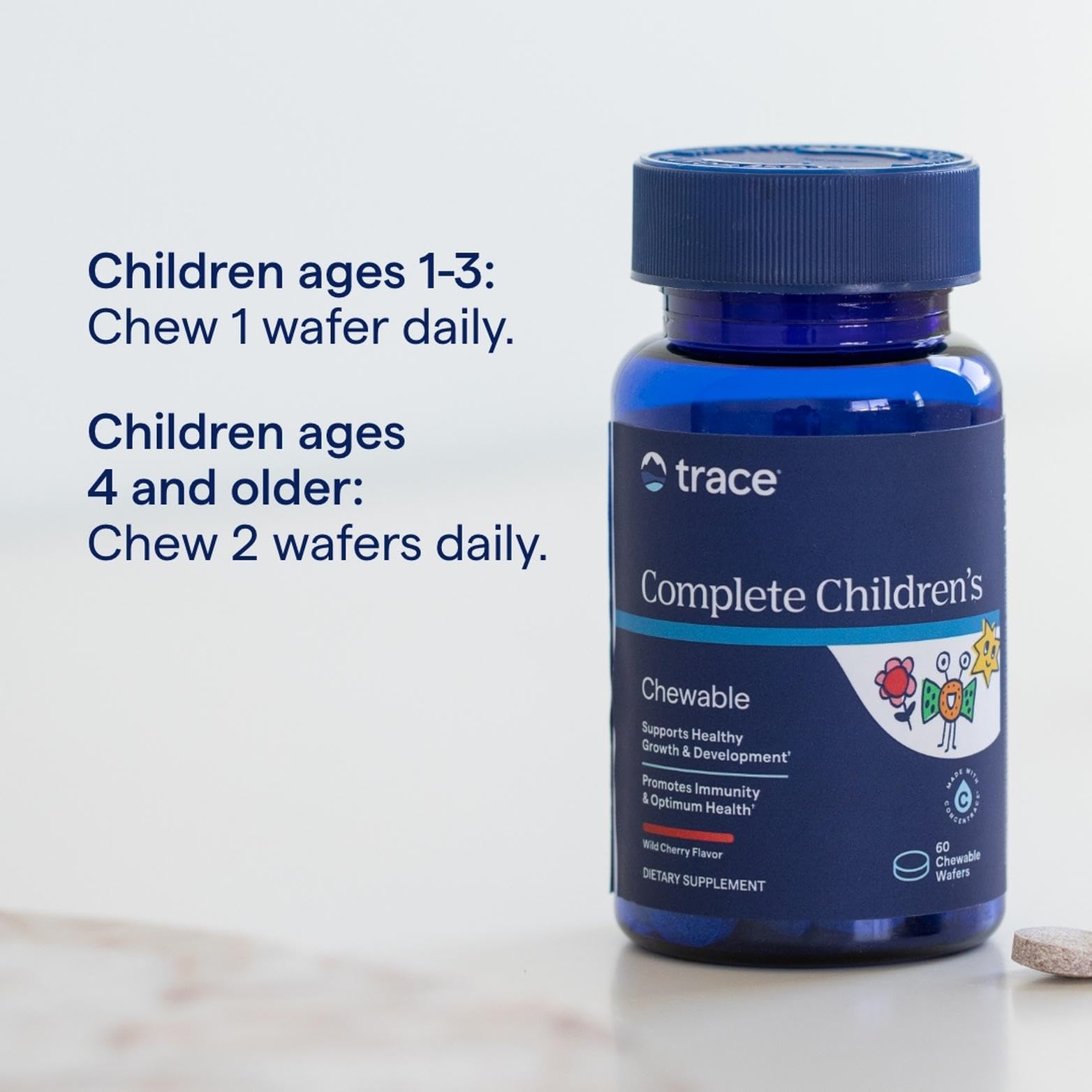 Foto 5 | Minerales Traza Masticables Multivitamínicos Complete Children 60 - Venta Internacional.