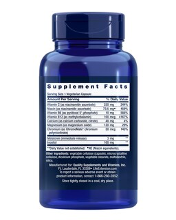 Foto 4 | Melatonina Supplement Life Extension Quiet Sleep 60 Cápsulas - Venta Internacional.