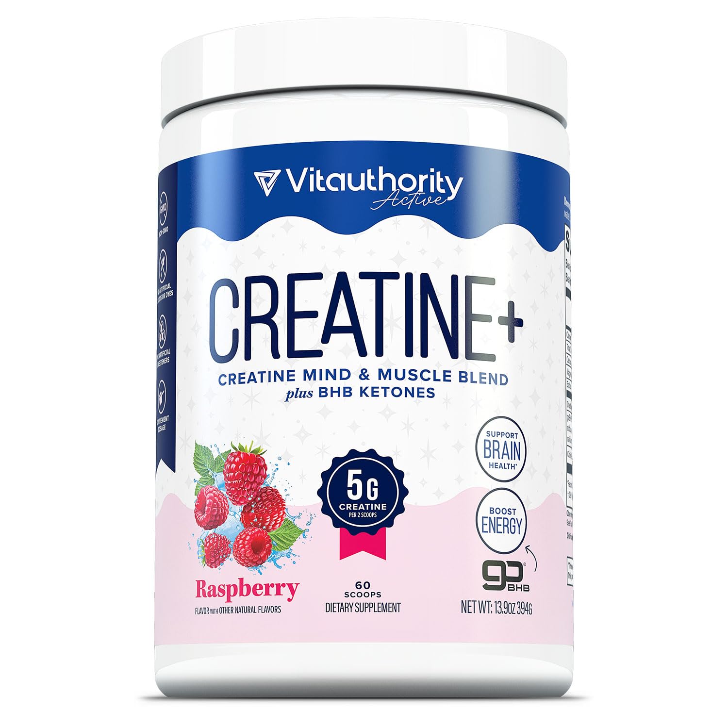 Foto 2 pulgar | Monohidrato De Creatina En Polvo Vitauthority Para Mujer 150g - Venta Internacional.