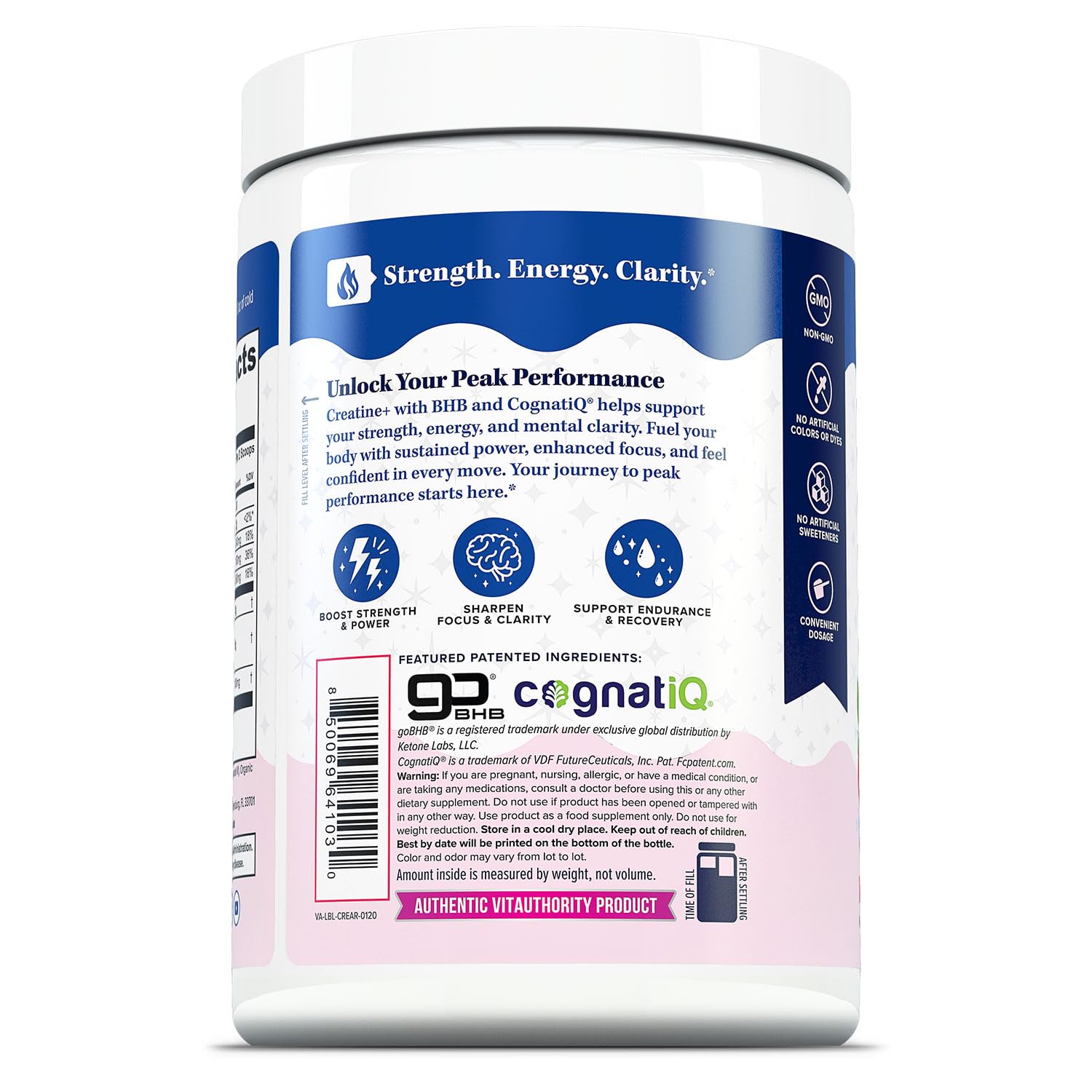 Foto 8 pulgar | Monohidrato De Creatina En Polvo Vitauthority Para Mujer 150g - Venta Internacional.