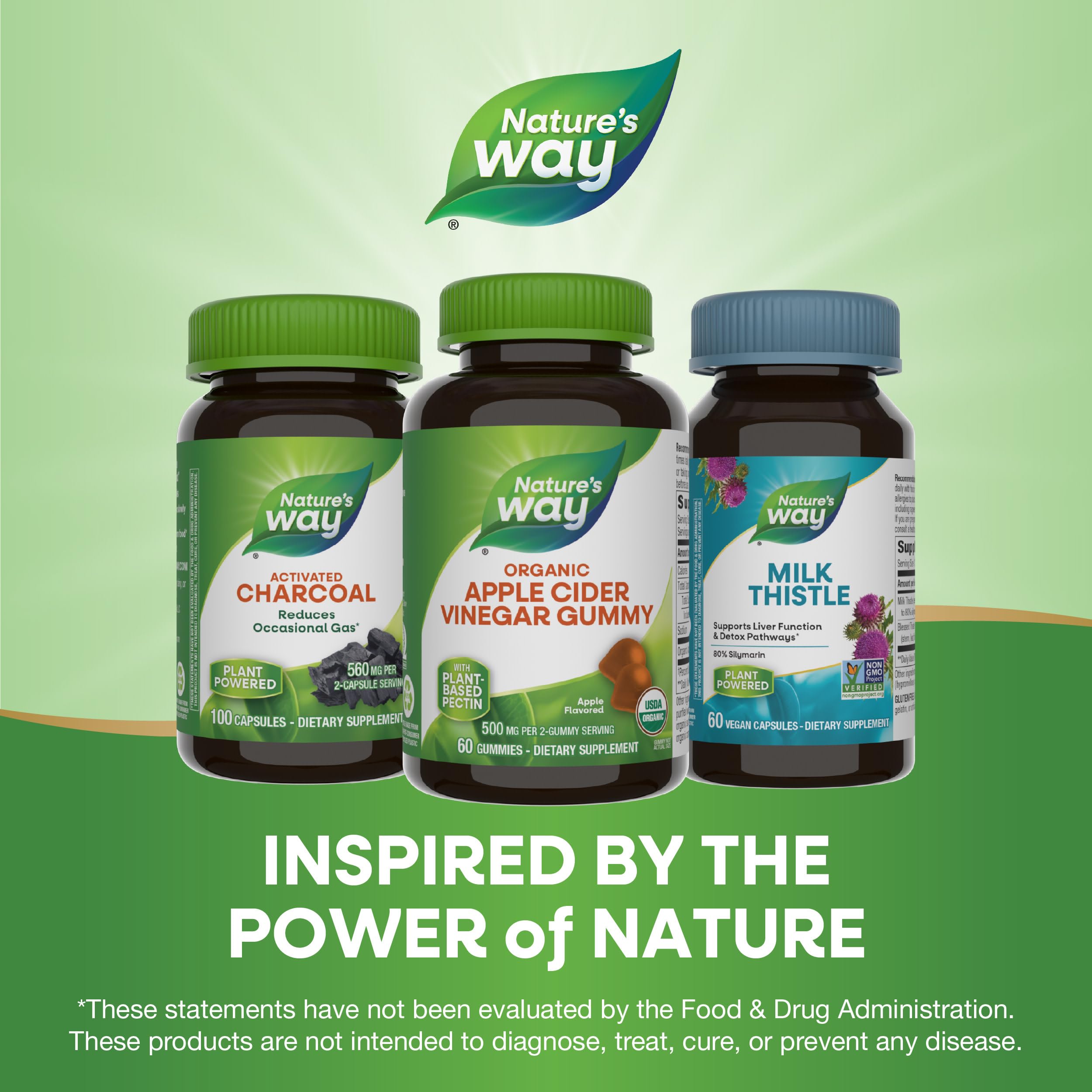 Foto 7 | Complementa Las Gomitas De Vinagre De Sidra De Manzana Orgánico De Nature's Way - Venta Internacional.