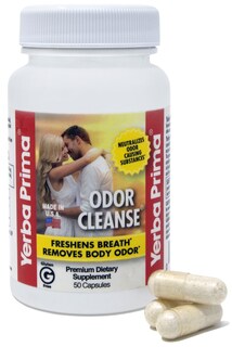 Foto 1 | Suplemento Yerba Prima Odor Cleanse 50 Cápsulas Extracto Premium - Venta Internacional.