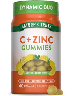 Foto 1 | Complementa Las Gomitas De Vitamina C De Nature's Truth Con Zinc 60 Unidades - Venta Internacional.