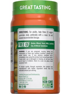 Foto 7 | Complementa Las Gomitas De Vitamina C De Nature's Truth Con Zinc 60 Unidades - Venta Internacional.