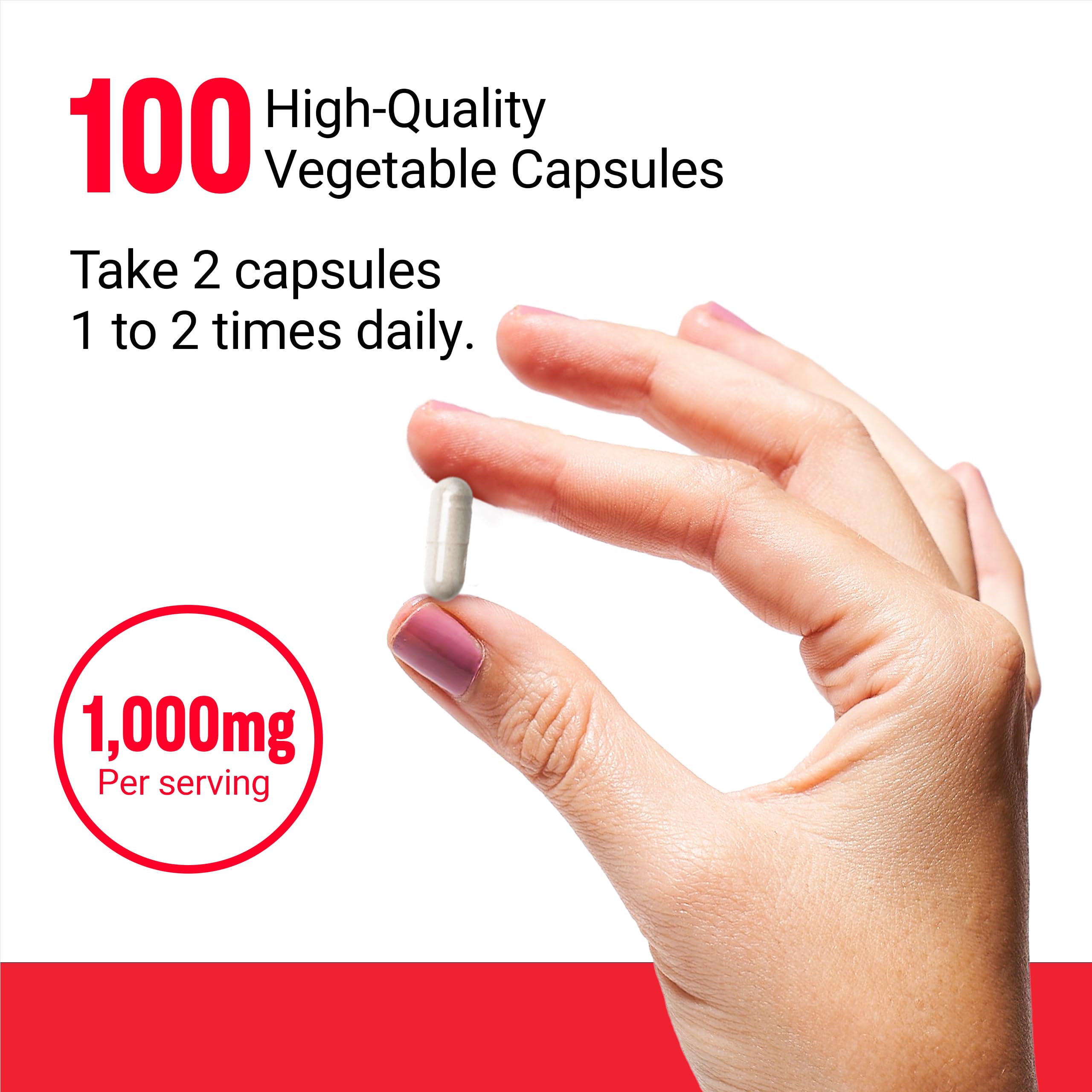 Foto 5 pulgar | Suplemento Force Factor Panax Ginseng 100 Cápsulas - Venta Internacional.