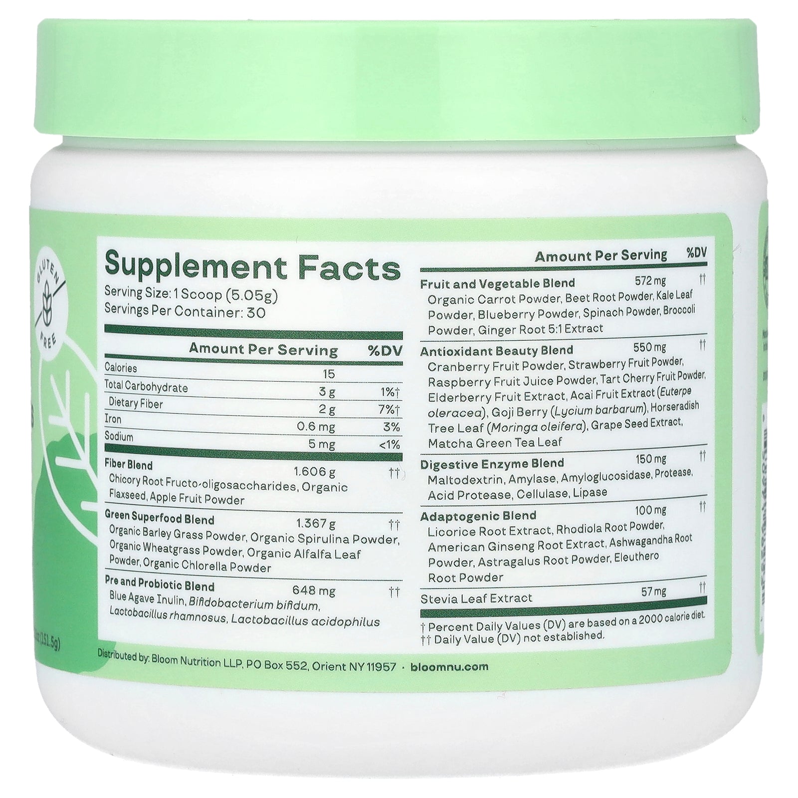 Foto 3 pulgar | Suplemento Bloom Greens & Superfoods Original 150 Ml - Venta Internacional.