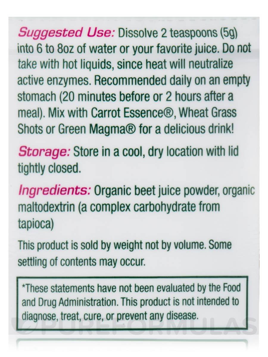 Foto 5 | Suplemento Green Foods Esencia De Remolacha Orgánica Sin Gluten  156 Ml - Venta Internacional.