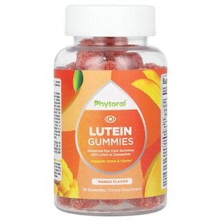 Foto 1 | Suplemento De Gomitas De Luteína Phytoral Con Sabor A Mango 60 Gomitas - Venta Internacional.