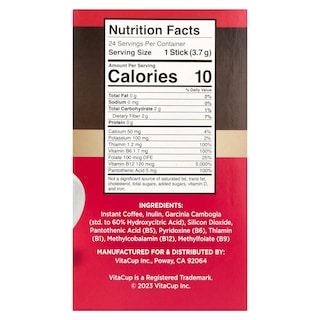 Foto 2 | Café Vitacup Slim Instant Medium Toast 24 Barras De 3 7 G - Venta Internacional.