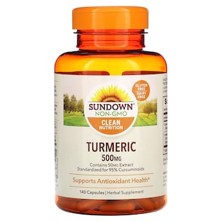 Foto 1 | Suplemento Sundown Turmeric 500 Mg 140 Cápsulas Antioxidantes - Venta Internacional.