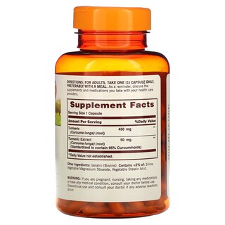 Foto 2 | Suplemento Sundown Turmeric 500 Mg 140 Cápsulas Antioxidantes - Venta Internacional.