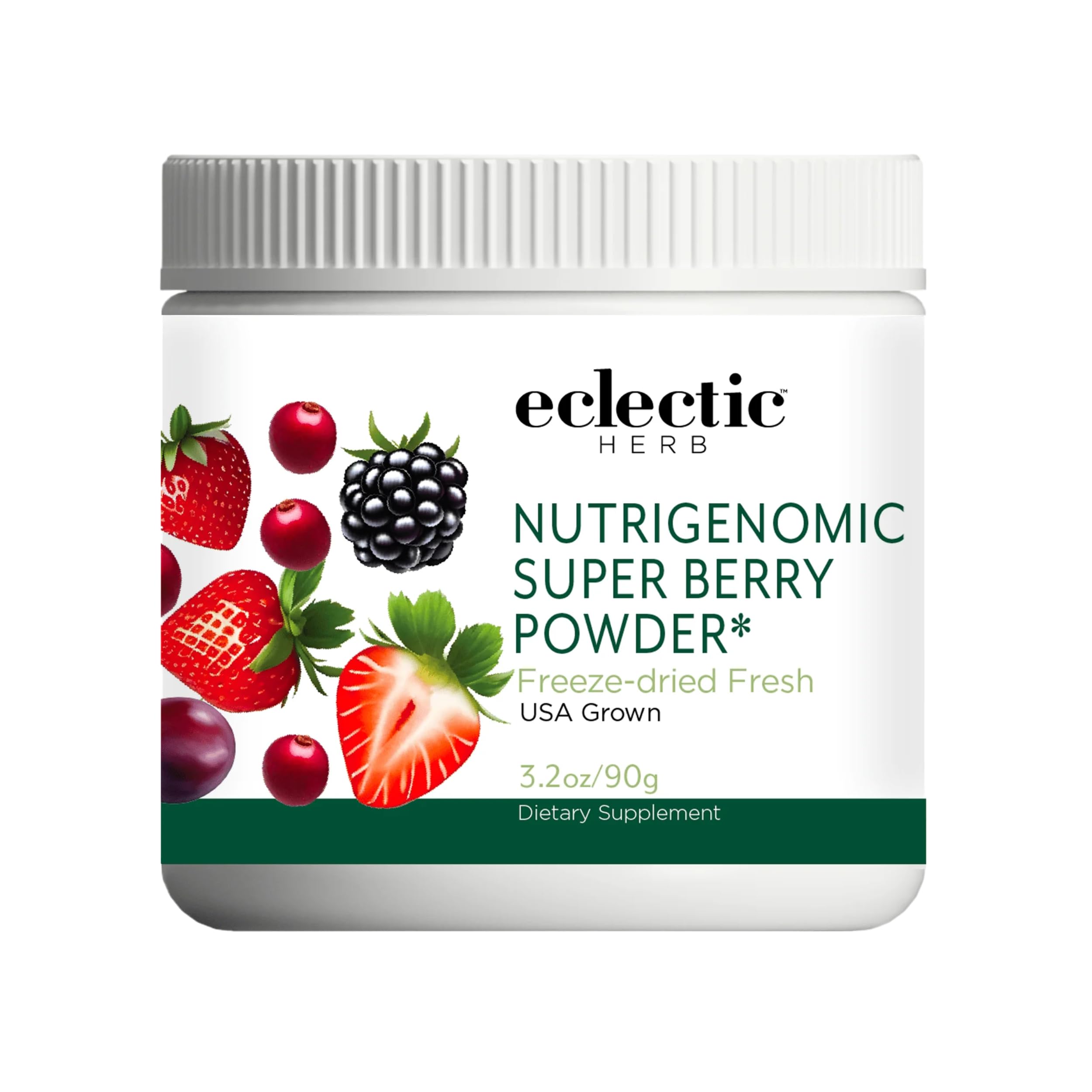 Foto 2 pulgar | Suplemento En Polvo Eclectic Herb Nutrigenomc Superberry 90 G - Venta Internacional.