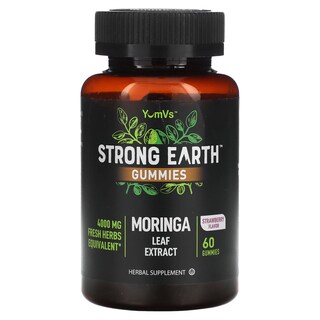 Foto 1 | Gummies Yumvs Strong Earth Extracto De Hoja De Moringa 60 Unidades - Venta Internacional.