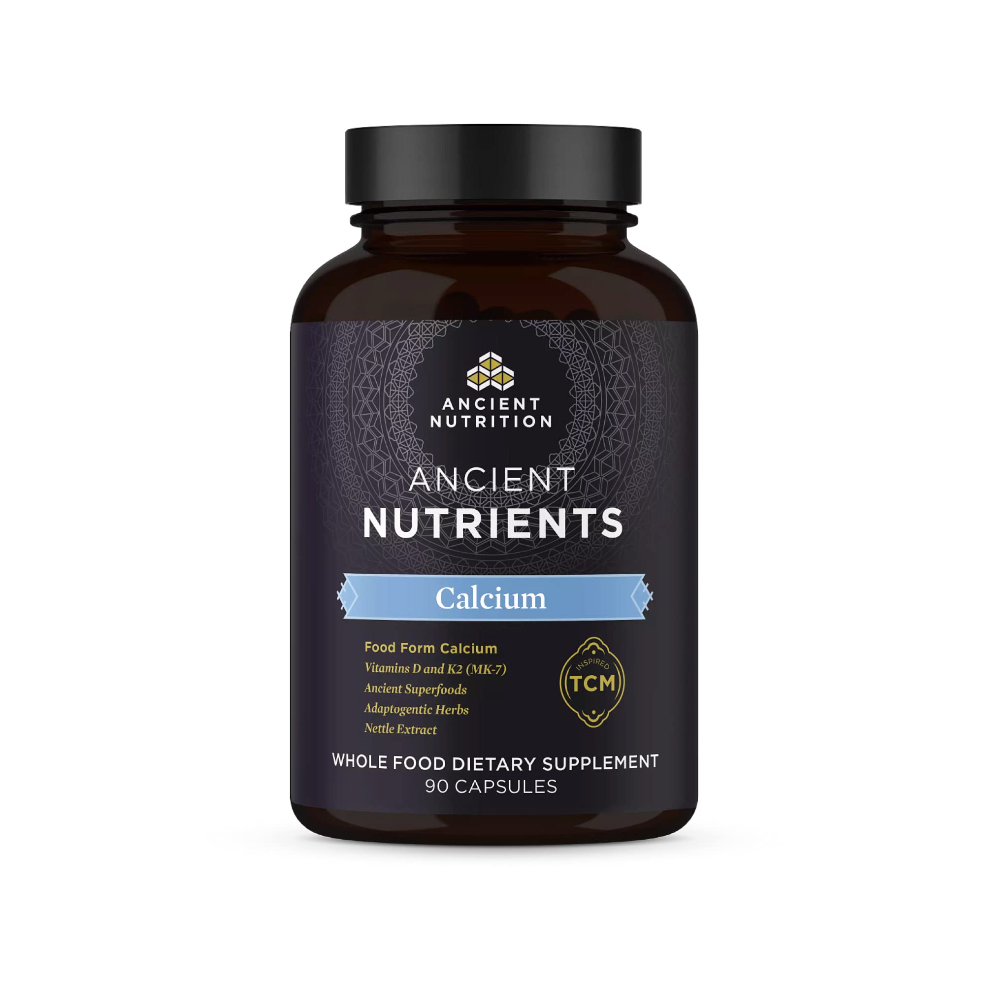 Foto 2 pulgar | Suplemento De Calcio Ancient Nutrition Con Vitamina D Y K2 90 Unidades - Venta Internacional.