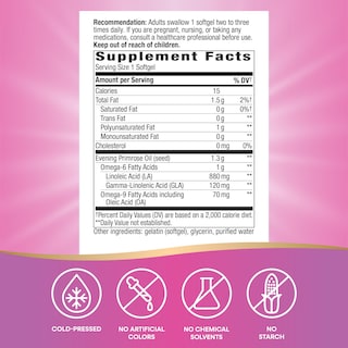 Foto 5 | Suplemento De Aceite De Onagra Nature's Way 60 Cápsulas Blandas - Venta Internacional.