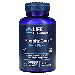 Foto 1 | Supplement Life Extension Esophacool Berry 60 Comprimidos Masticables - Venta Internacional.