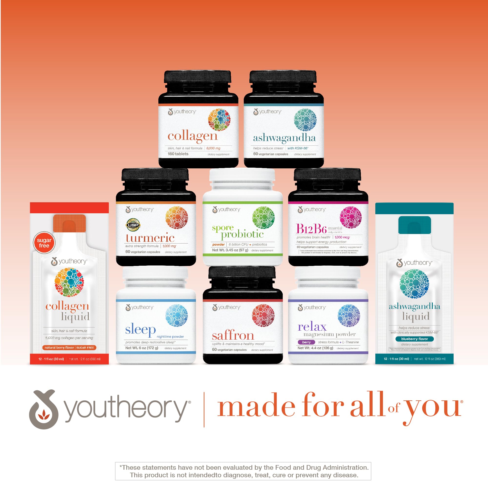 Foto 7 | Suplementos De Colágeno Youtheory Advanced De 6.000 Mg Con Vitamina C - Venta Internacional.