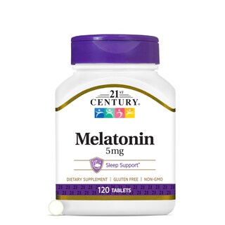 Foto 1 | Suplemento De Melatonina Del Siglo Xxi En Tabletas De 5 Mg 120 Unidades - Venta Internacional.