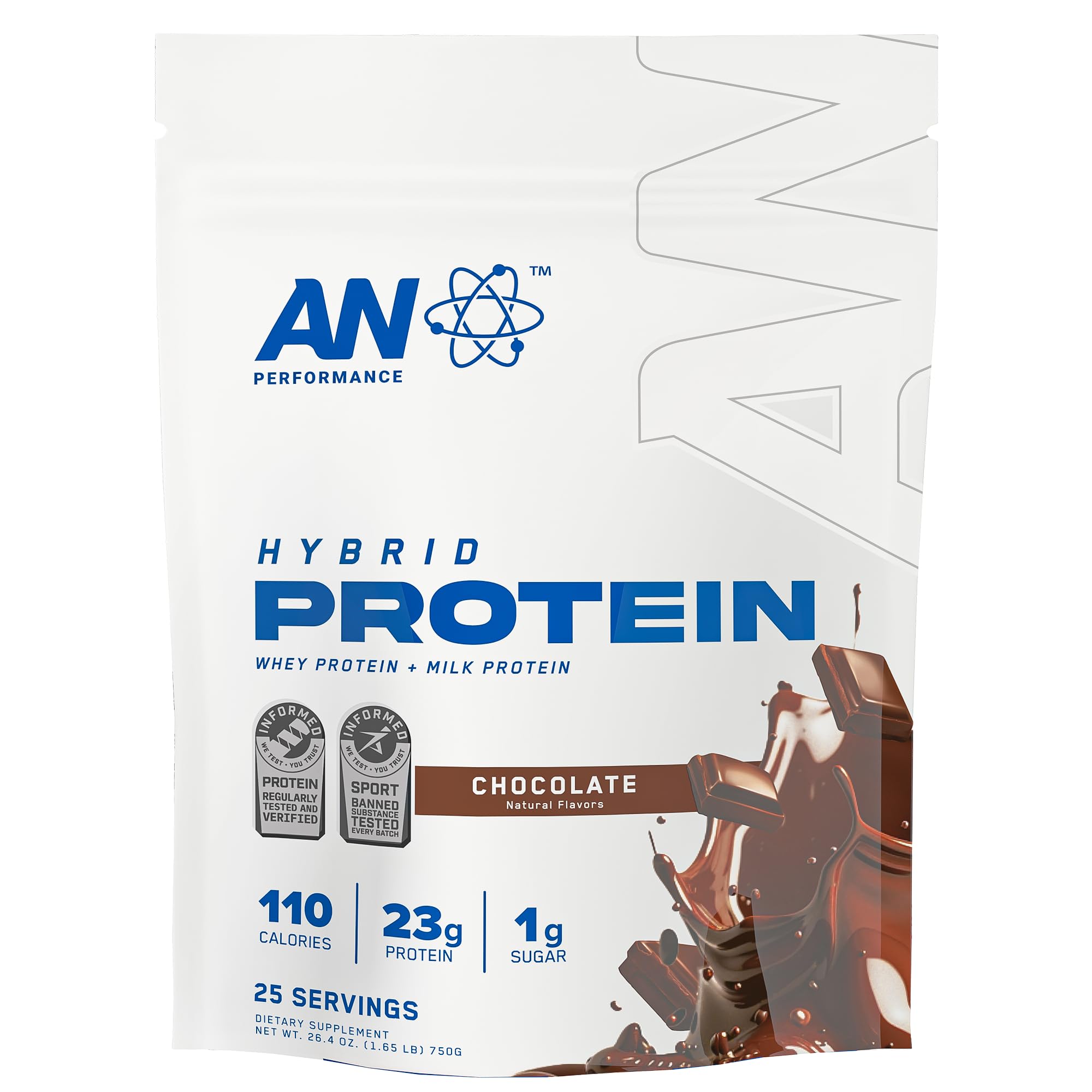 Foto 2 pulgar | Proteína En Polvo An Performance Whey Chocolate 750 G 25 Porciones - Venta Internacional.