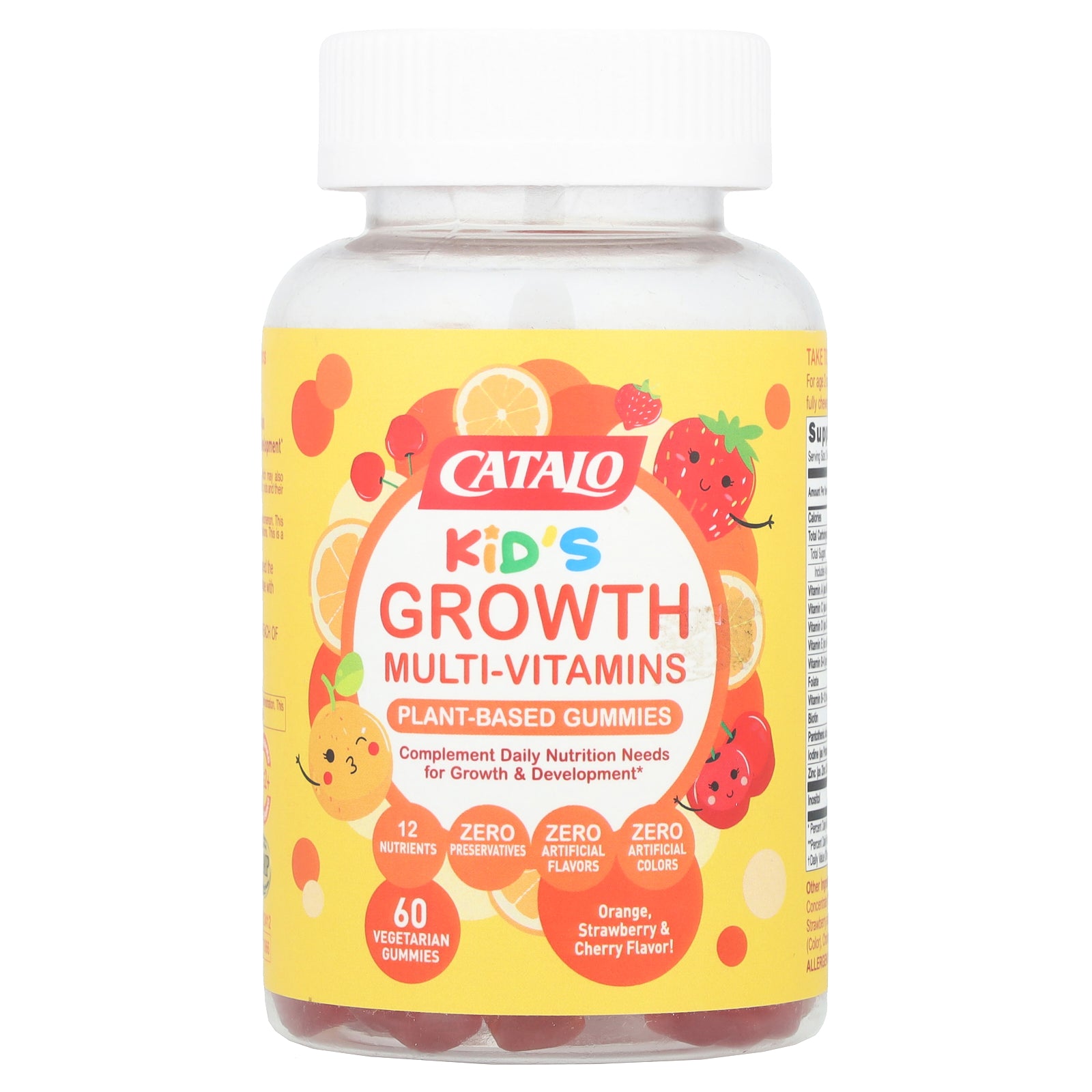 Foto 4 pulgar | Suplemento Catalo Kids Growth Multivitaminas Gomitas 60 Unidades - Venta Internacional.