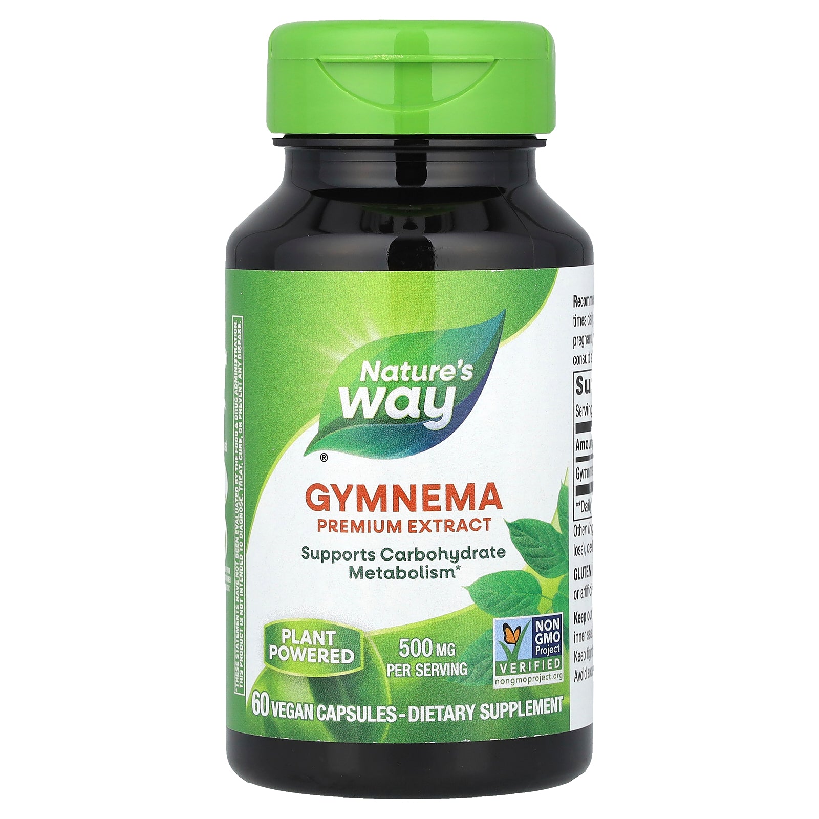 Foto 2 pulgar | Suplemento Nature's Way Gymnema 500 Mg 60 Cápsulas Veganas - Venta Internacional.