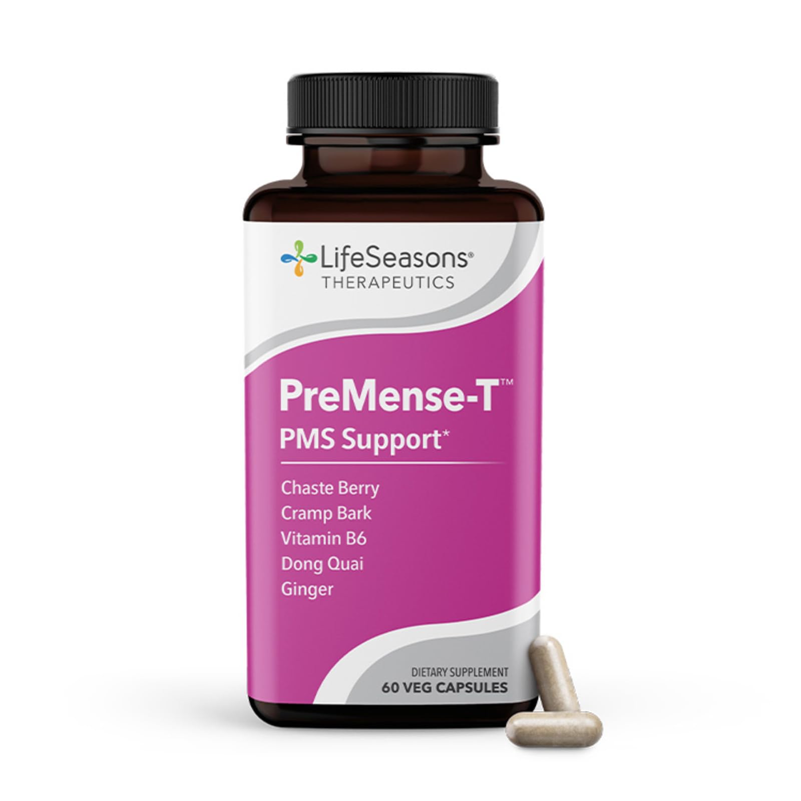 Foto 1 | Suplemento Lifeseasons Premense-t Pms Relief 60 Cápsulas - Venta Internacional.