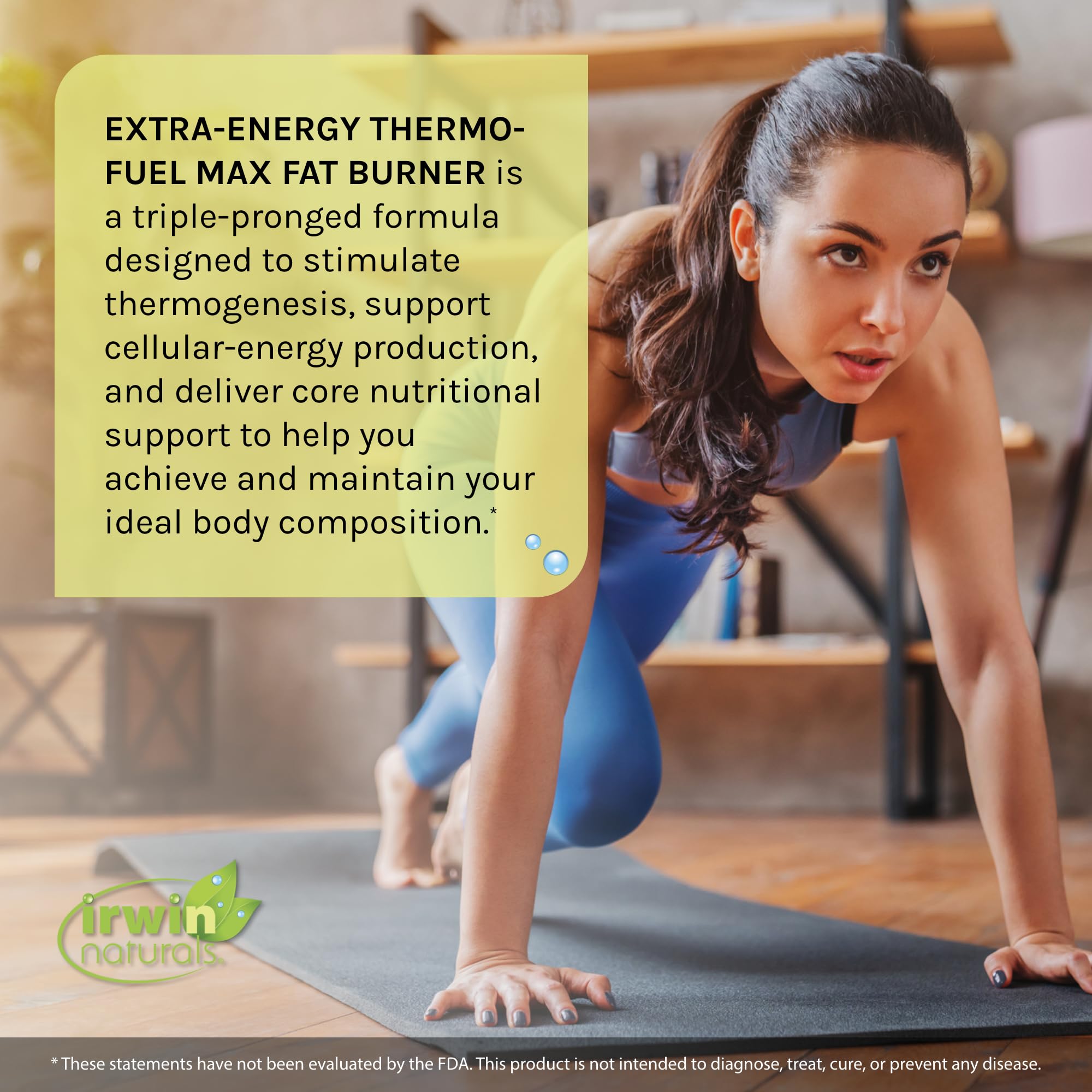 Foto 4 pulgar | Suplemento Irwin Naturals Extra-energy Thermo-fuel Max Fat Burner 100 Cápsulas Blandas - Venta Internacional.