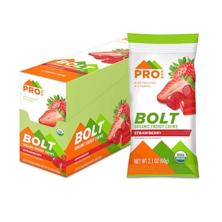 Foto 1 | Energy Chews Probar Bolt Fresa Orgánica 12 Unidades - Venta Internacional.