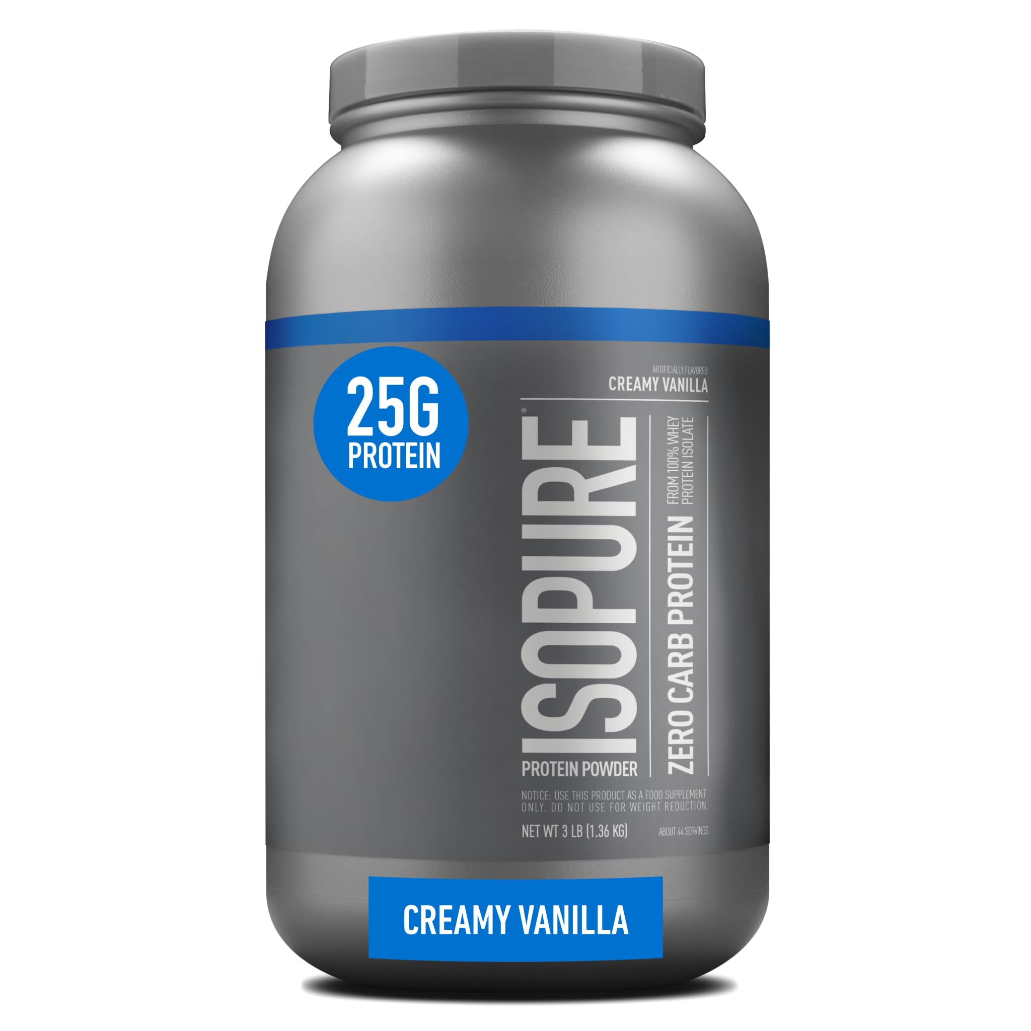 Proteína En Polvo Isopure Zero Carb 100% Puro  3 Libras - Venta Internacional.