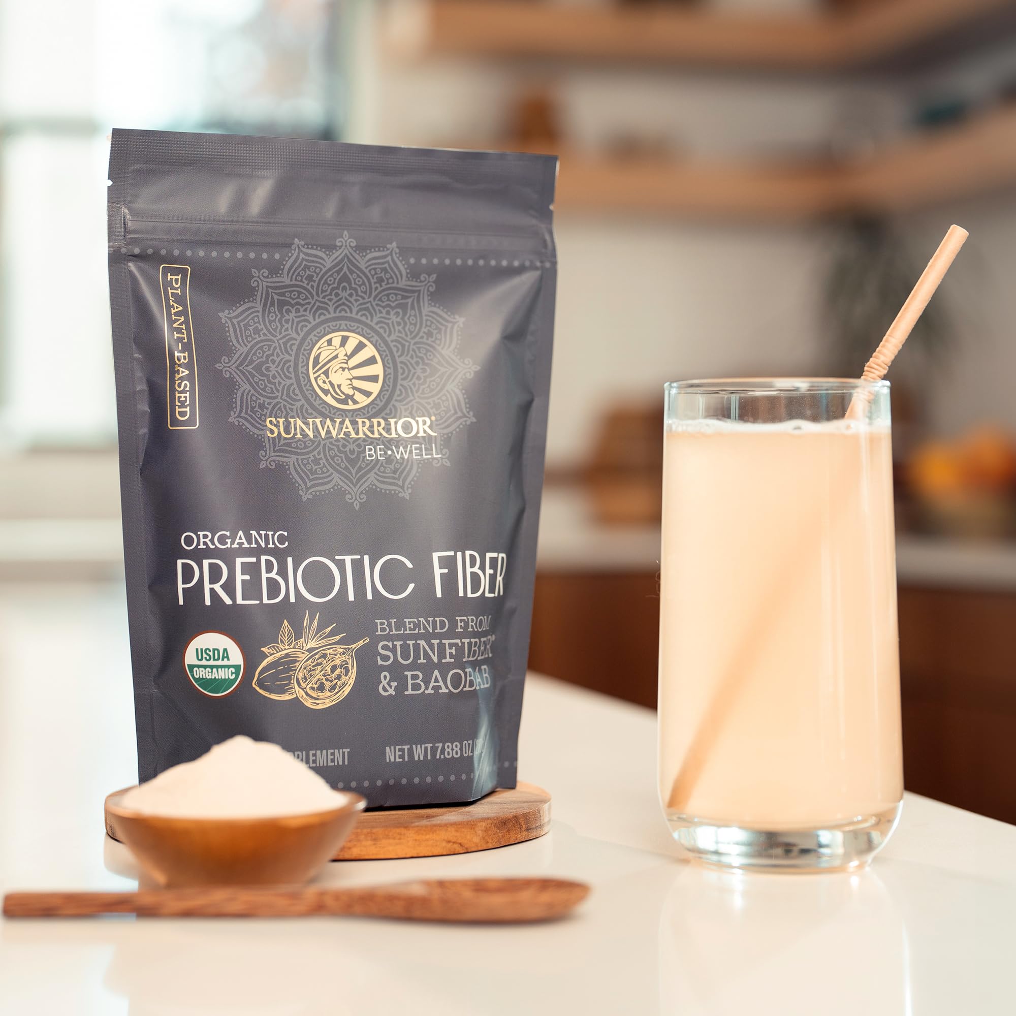 Foto 7 pulgar | Suplemento De Fibra Sunwarrior Be Well Prebiotic 240 Ml - Venta Internacional.